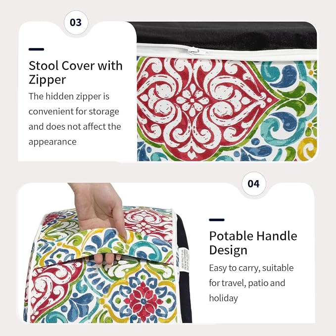 Inflatable Ottoman Stool D31 xH14 - Image 5