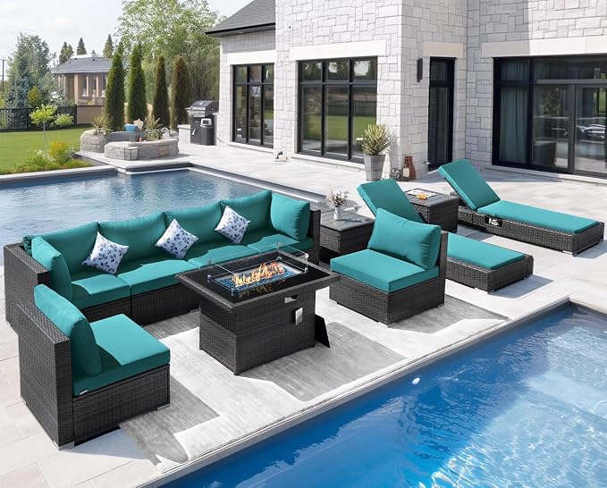 NICESOUL 11-Piece Patio Furniture - Image 2