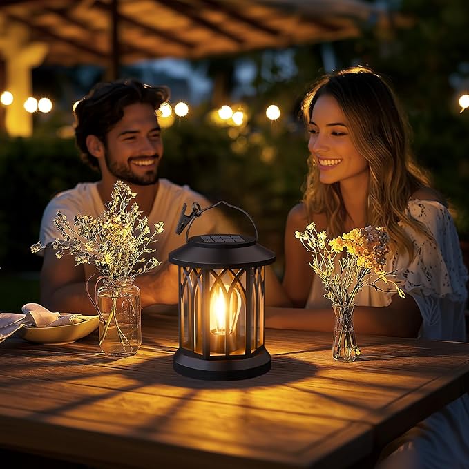 6 Pack Solar Lanterns Outdoor Waterproof - Image 4
