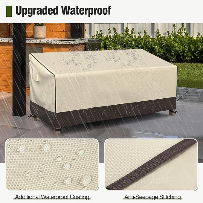 MR. COVER Outdoor Couch Cover Waterproof, Patio Furniture Covers - Image 4