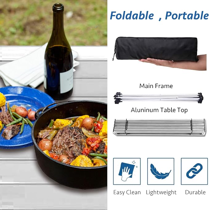 Grope Small Folding Camping Table - Image 6