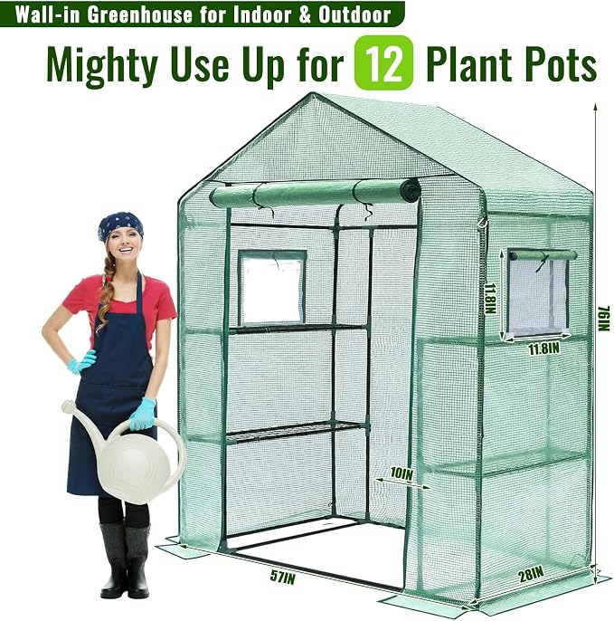 Greengro Greenhouse, Small Plant Green House - Image 7