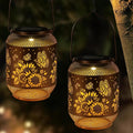 2 Pack Solar Lanterns Outdoor, Birthdays Gifts by Unknown