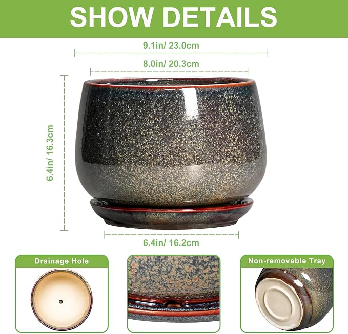 G EPGardening Ceramic Planters - Image 2