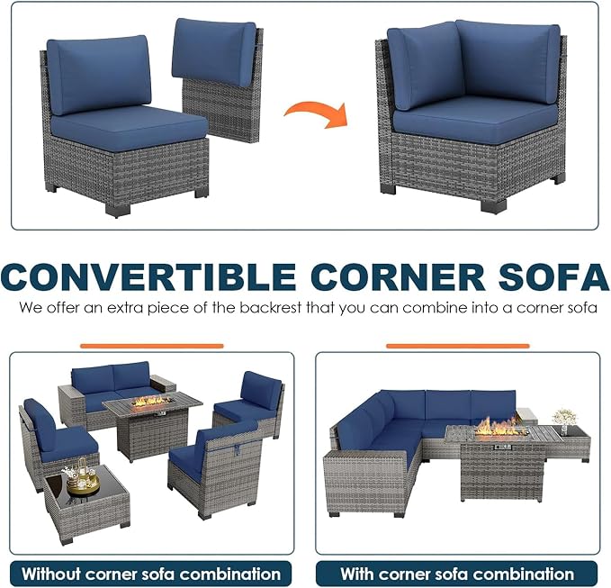 7 Piece Patio Furniture Set - Image 5