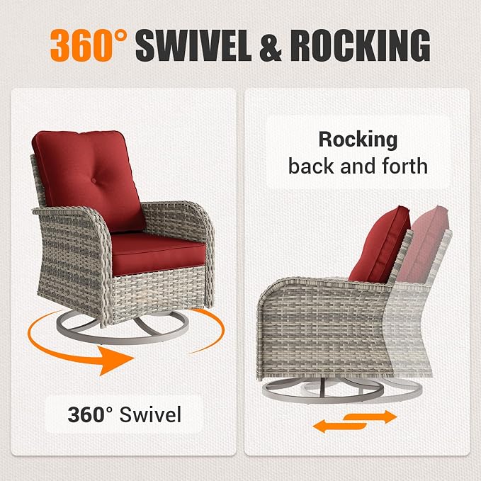 16-Piece Outdoor Patio Furniture Set - Image 7