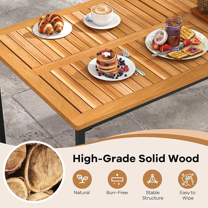 Tangkula 7 Piece Outdoor Dining Set - Image 3
