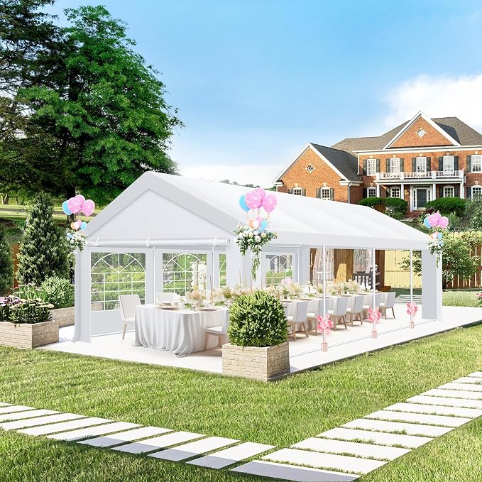 COBIZI 13x26 Party Tent Heavy Duty, Large Outdoor Wedding Tents - Image 2