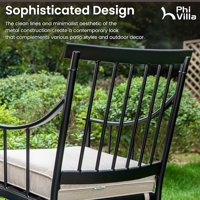 PHI VILLA 9 Pieces Outdoor Dining Set - Image 6