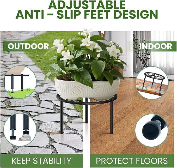 TOSKING Heavy Duty Metal Plant Stand - Image 5