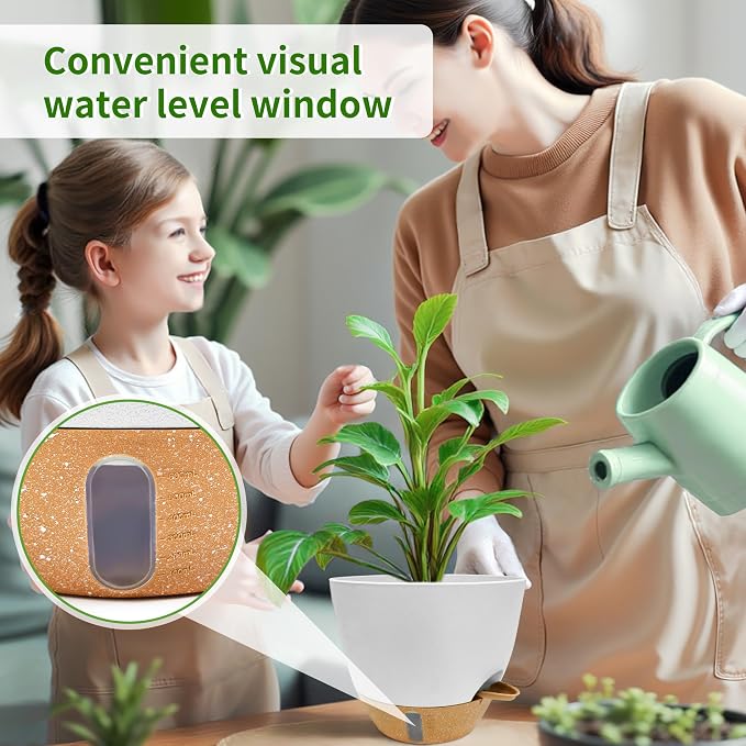 12/10/9/8 inch Self Watering Pots - Image 4