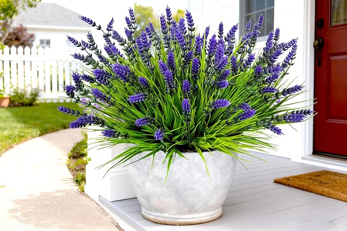 Artificial Plants Outdoor, Plastic Faux Plants - Image 5