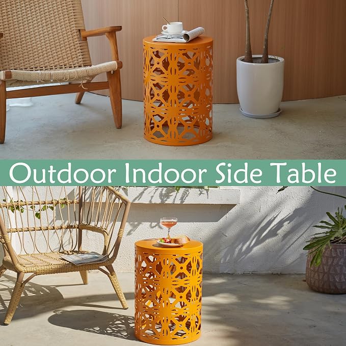 Y&M Patio Side Table, Indoor End Tables - Image 7