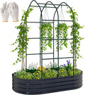 Outsunny Galvanised Raised Garden Bed by Outsunny