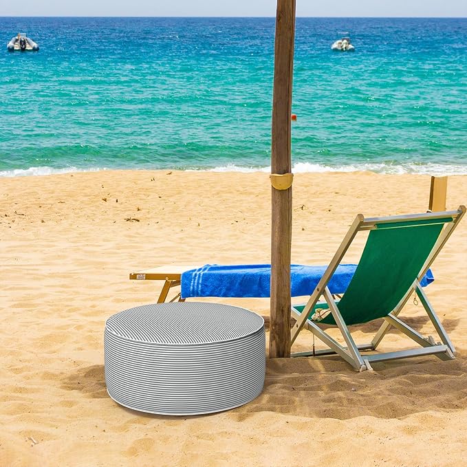 Inflatable Ottoman Stool D21 xH9 - Image 7