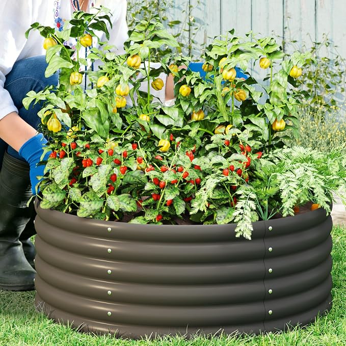 2-Pack 4x1.5ft Galvanized Raised Garden Bed, Outdoor Planter Bed, Metal Planter - Image 6