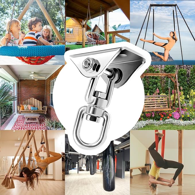 Heavy Duty Swing Hangers for Wooden Sets 1200 LB Capacity Hammock Hanger 360 - Image 8