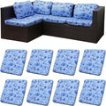 8Pcs Patio Cushion Covers, Outdoor Cushions Covers, Stretch Cushion Covers by Unknown