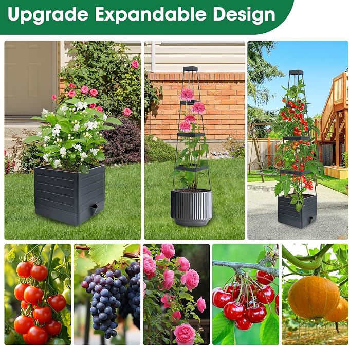 MQFORU 4Pack Raised Garden Bed Planter Boxes - Image 6