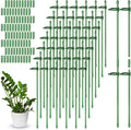 meekoo 120 Pcs Adjustable Garden Plant Support Stakes Single Stem Plant Cage by meekoo