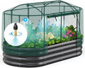 Quictent Galvanized Raised Garden Bed Kit by QUICTENT