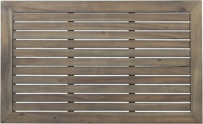 GDFStudio Outdoor Acacia Wood Coffee Table - Image 5
