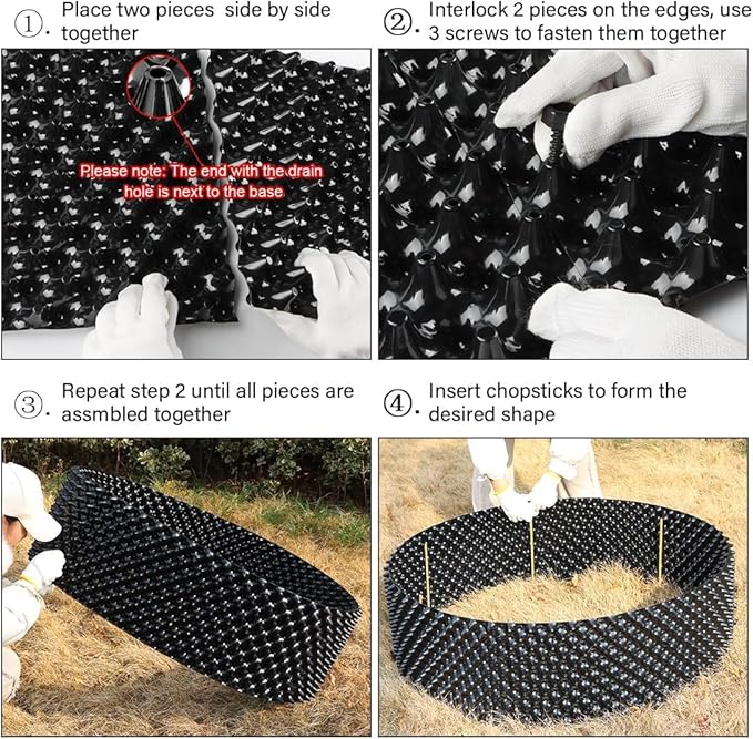 Air Pruning Containers 60 Gallon 2P New Plastic Nursery Pot Fruit Vegetable - Image 4