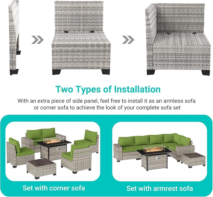 7-Piece Outdoor Patio Furniture Set - Image 2