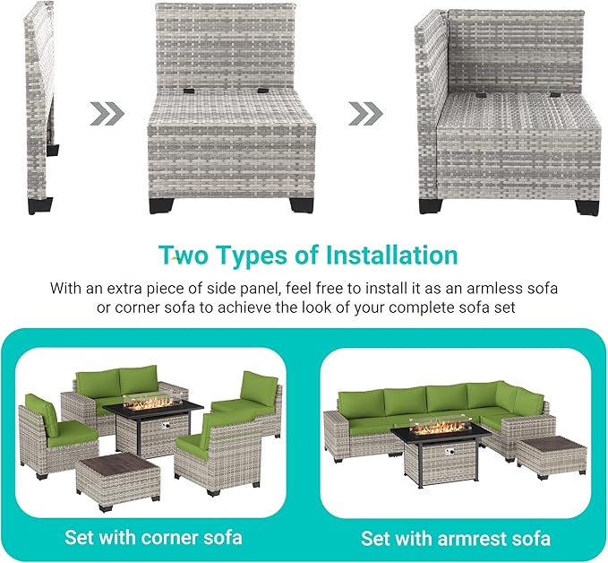 16-Piece Outdoor Patio Furniture Set - Image 4