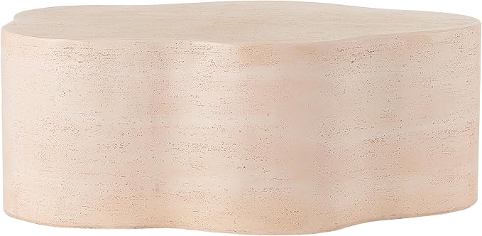 Christopher Knight Home Rhett Cloud-Shaped Lightweight Concrete Coffee Table - Image 5