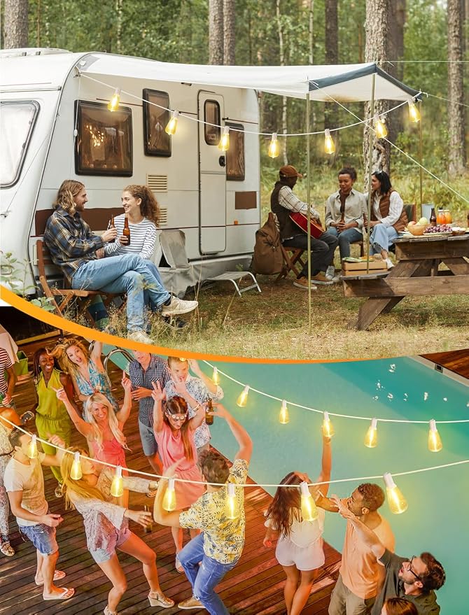 75FT Outdoor String Lights, Patio Lights - Image 3