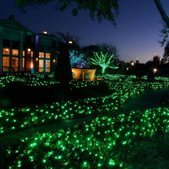 TW SHINE Green St. Patrick's Day Lights, 2 Pack Total 40FT 200 Count - Image 5
