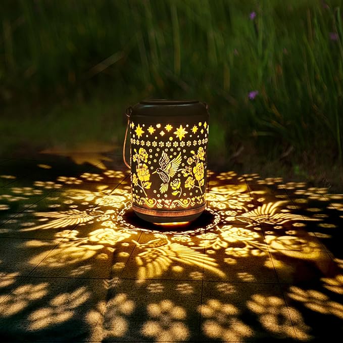Birthday Gifts for Women Mom Grandma Solar Lanterns Outdoor Waterproof - Image 9
