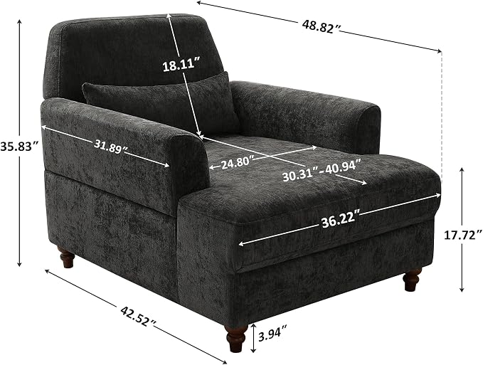 Chaise Lounge Chair Indoor - Image 2