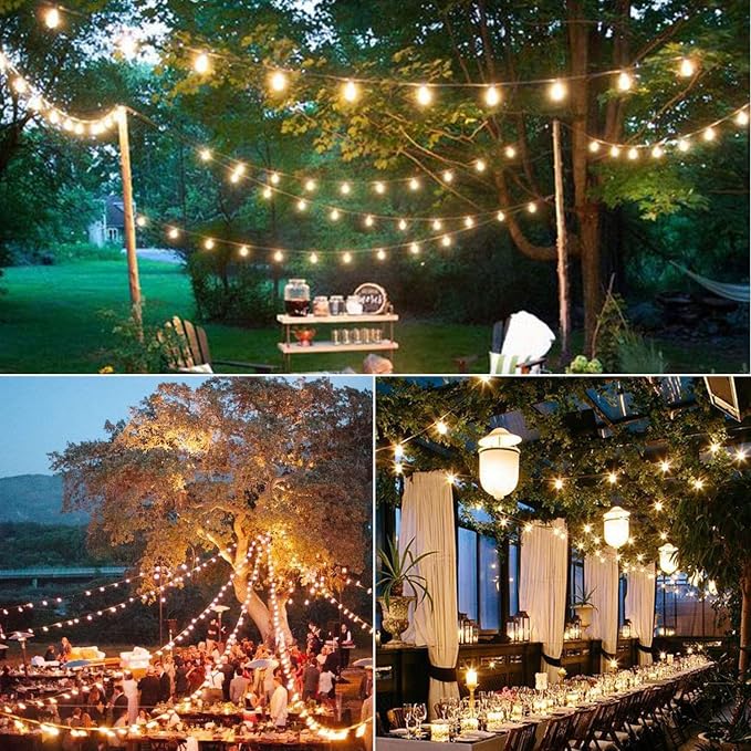 SUNTHIN Outdoor String Lights, 48FT Patio Lights - Image 7