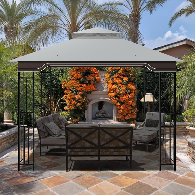 Replacement Gazebo Canopy for 10 x 12 Regency II Patio Gazebo Model L-GZ798PST - Image 6