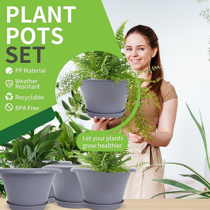 Quarut 12 Inch Large Planter Pot - Image 2