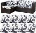 8Pcs Stretch Patio Cushion Covers, Outdoor Couch Covers Replacement, Outdoor by BIETYONE
