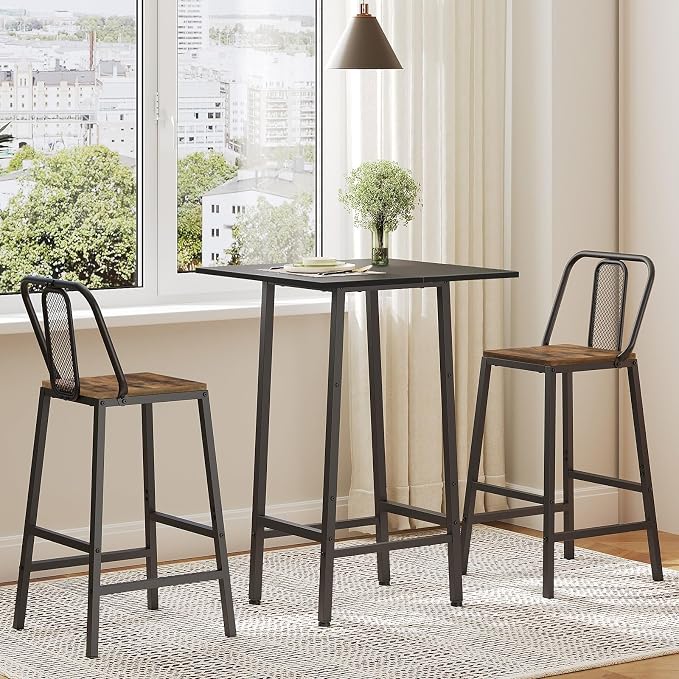 Bar Table, Kitchen Dining Table, Bar Counter Height Table, Pub Color Matching - Image 4