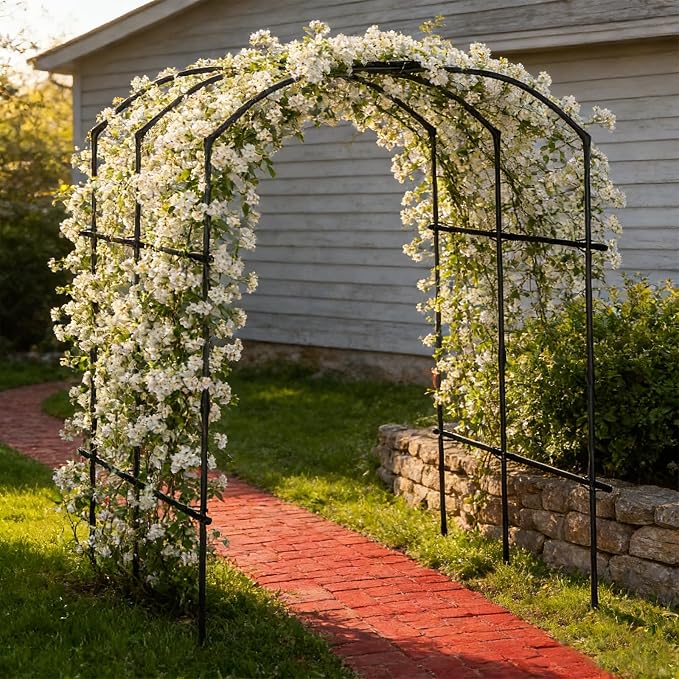 DoCred Tall Garden Arch Trellis - Image 8