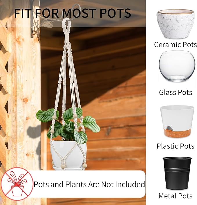 Macrame Plant Hanger - Image 3