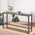 Outdoor Patio Counter Height Bar Table by Unknown