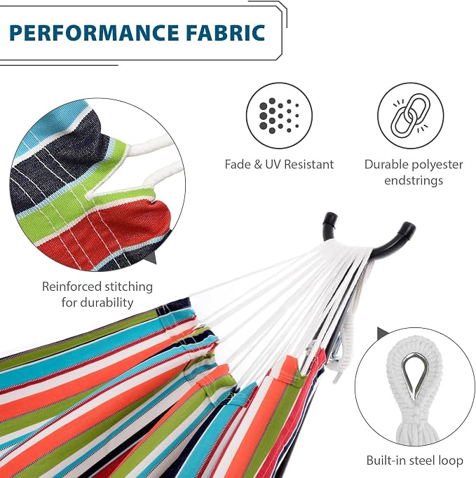 Vivere Double Sunbrella Hammock - Image 2