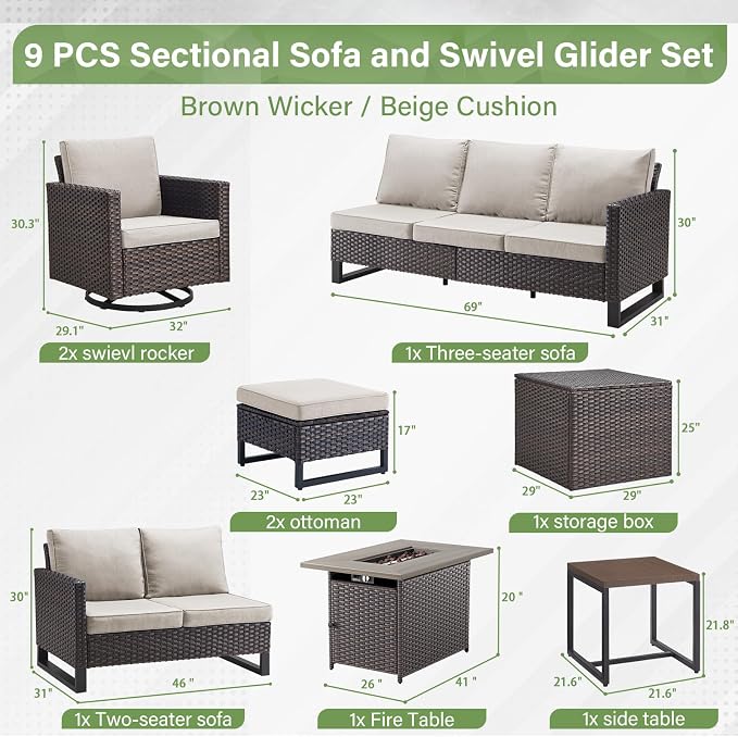 Belord Outdoor Sectional Sofa - Image 2