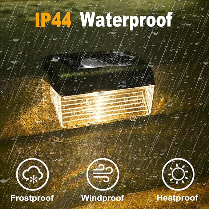 Solar Fence Lights Outdoor - Image 5
