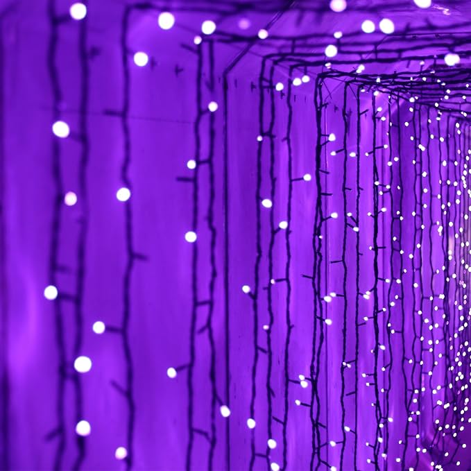 2 Pack Solar Christmas Lights Outdoor, 72FT 200 LED Solar String Lights - Image 2