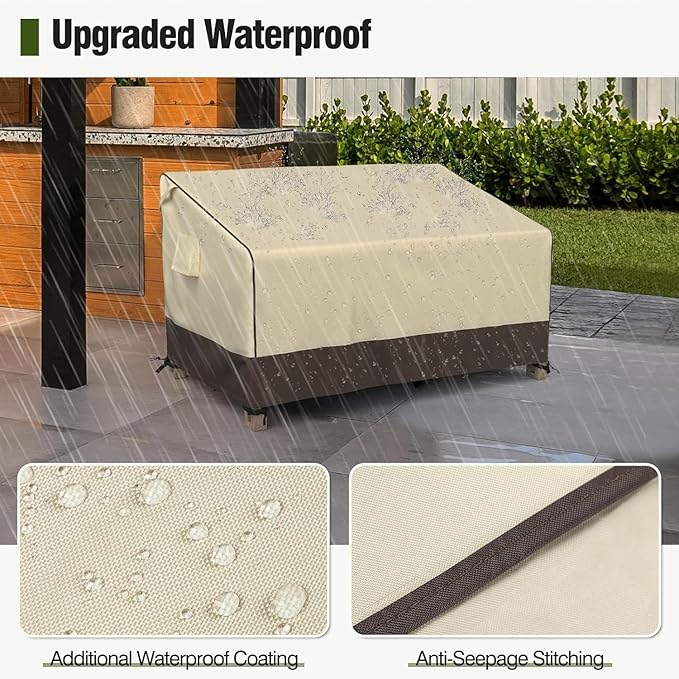 MR.COVER Outdoor Couch Cover Waterproof, Patio Furniture Covers - Image 4
