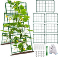 Thickened Cucumber Trellis for Raised Garden Bed by MINGRI
