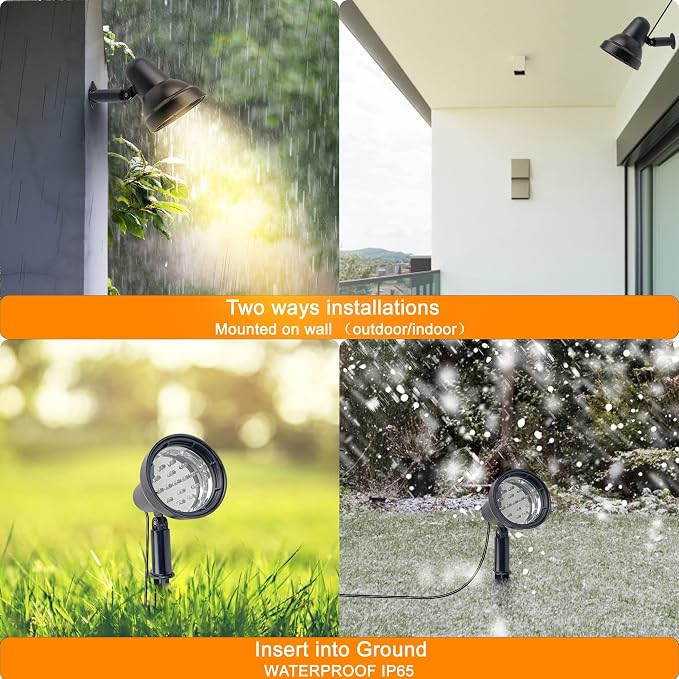 SUNLONG Solar Spotlights Outdoor Waterproof Bright Solar Wall Lights Led - Image 4