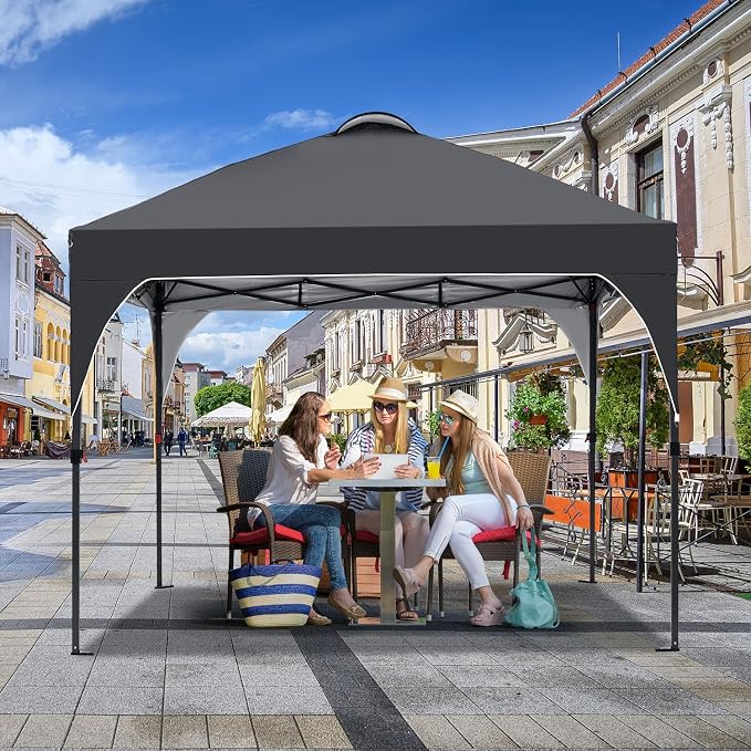 Pop Up Canopy, 10x10 FT Instant Outdoor Canopy Tent - Image 6